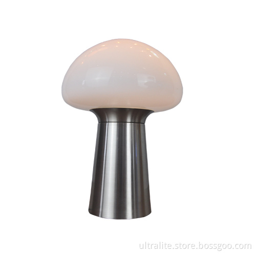 INS Style Small Desk Lamp Bedroom Mushroom Shaped LED Night Light Table Lighting
